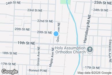 Map image of the property - 1924 Maple Ave NE