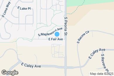 Map image of the property - 6190 S Oswego St