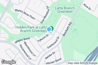 Map image of the property - 8404 Tyhurst Dr