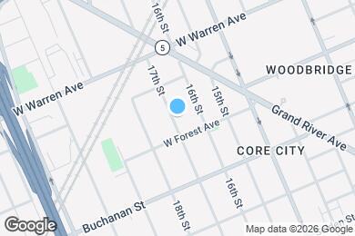Map image of the property - 4640 17th St