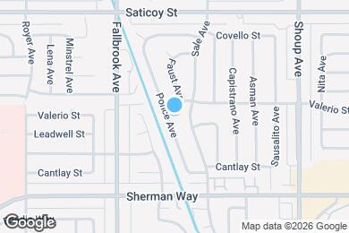 Map image of the property - 7342 Ponce Ave