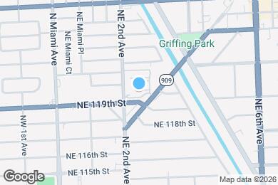 Map image of the property - 11905 NE 2nd Ave