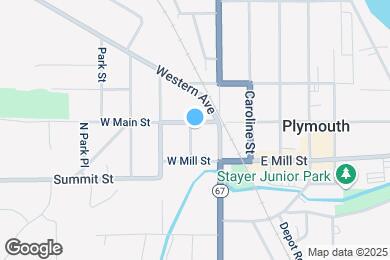 Map image of the property - 25 W Main St