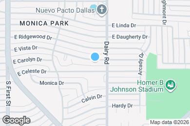 Map image of the property - 714 E Vista Dr