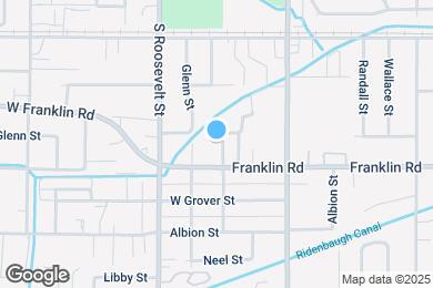 Map image of the property - 307 S Cleveland St
