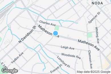 Map image of the property - 804 Matheson Ave