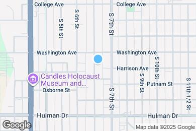 Map image of the property - 1430 S Center St