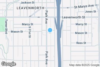 Map image of the property - 1013 Park Ave