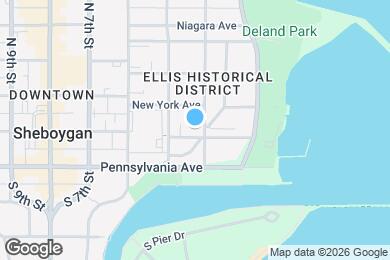 Map image of the property - 406 Center Ave