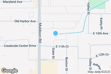 Map image of the property - 8000 E 10th Ave