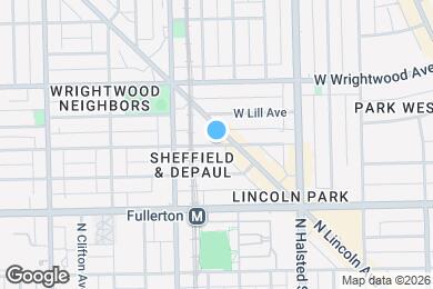 Map image of the property - 920 W Altgeld St