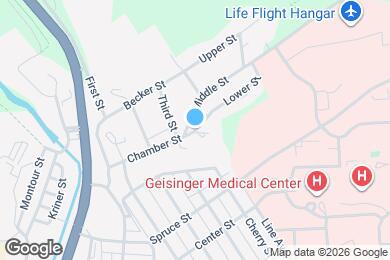 Map image of the property - 459 Chamber St