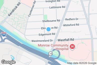 Map image of the property - 52 Edgemont Rd