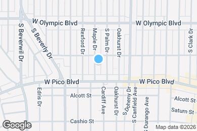 Map image of the property - 1124 Glenville Dr