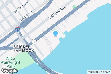 Map image of the property - 2201 Brickell Ave