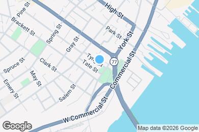 Map image of the property - 34 Tyng St