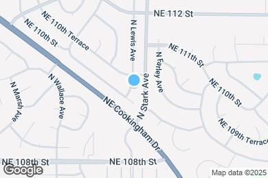 Map image of the property - 11015 N Lewis Ave