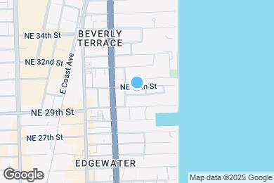 Map image of the property - 444 NE 30th St