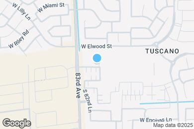 Map image of the property - 8216 W Illini St