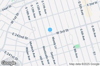 Map image of the property - 158 S 11th Ave