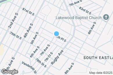 Map image of the property - 706 80th Pl S