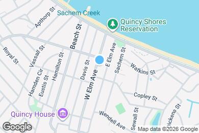 Map image of the property - 121 W Elm Ave