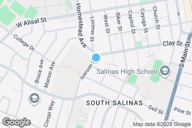 Map image of the property - 555 Iverson St