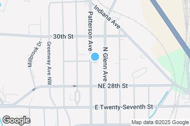 Map image of the property - 2845 N Patterson Ave