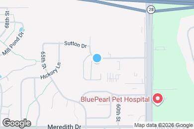 Map image of the property - 5924 Sutton Pl