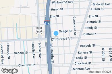 Map image of the property - 2811 Tecumseh St