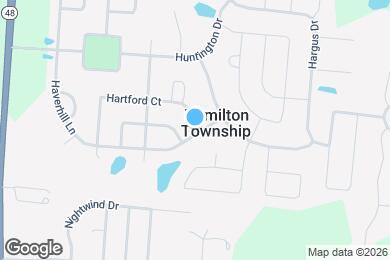 Map image of the property - 447 Hartford Ct