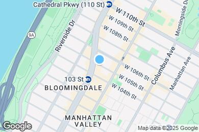 Map image of the property - 230 W 105th St