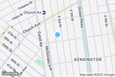 Map image of the property - 433 E 2nd St