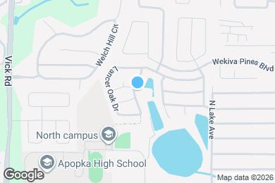 Map image of the property - 549 Lancer Oak Dr
