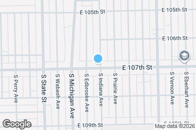 Map image of the property - 152 E 107th St
