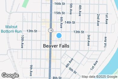 Map image of the property - 610 12th St