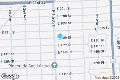 Map image of the property - 432 E 16th St