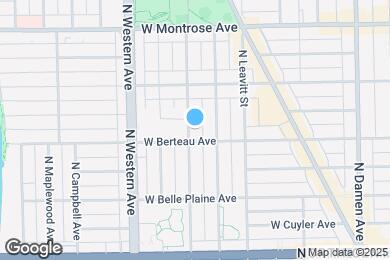 Map image of the property - 4211 N Oakley Ave