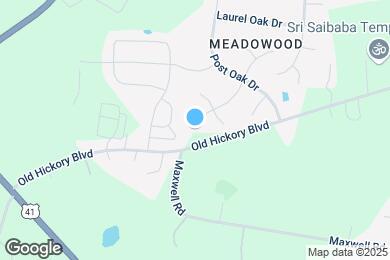 Map image of the property - 1501 Chestnut Oak Dr