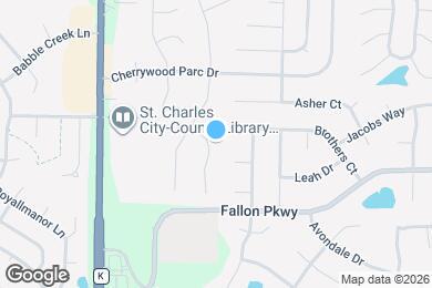 Map image of the property - 9 Red Cedar Parc Ct