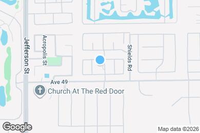 Map image of the property - 48841 Via Estacio