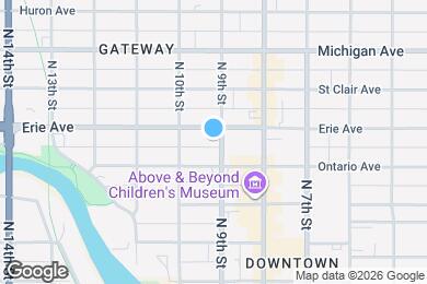 Map image of the property - 1018 N 9th St
