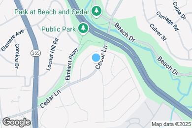 Map image of the property - 9314 Cedar Ln