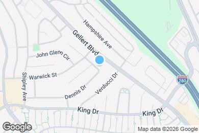 Map image of the property - 225 Dennis Dr