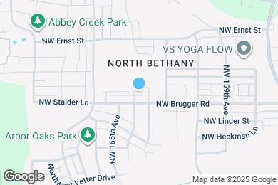 Map image of the property - 16323 NW Chadwick Way