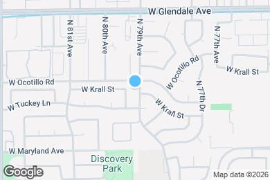 Map image of the property - 6726 N 79th Ave