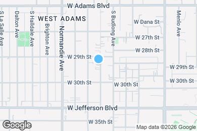 Map image of the property - 2921 Van Buren Pl