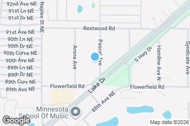 Map image of the property - 8844 Pascal Ave