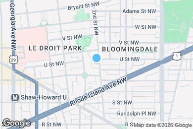 Map image of the property - 1934 2nd St NW