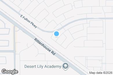 Map image of the property - 20298 E Arrowhead Trail